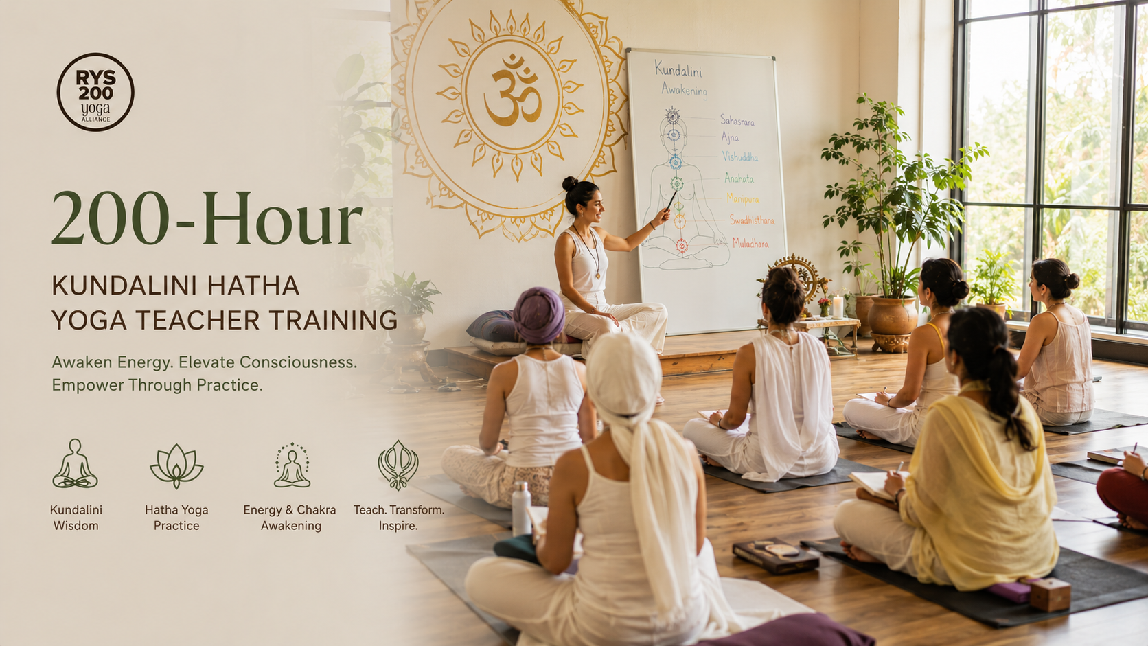 200 Hour Kundalini Hatha Yoga Teacher Training
